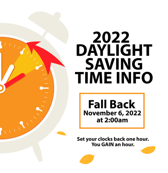 Daylight Savings Time Ends